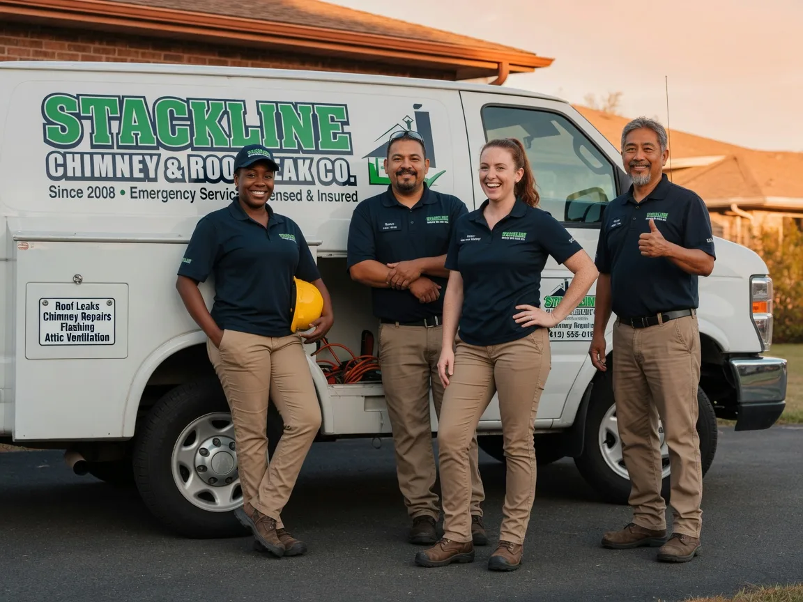 Chimney flashing repair company in Wellford, SC
